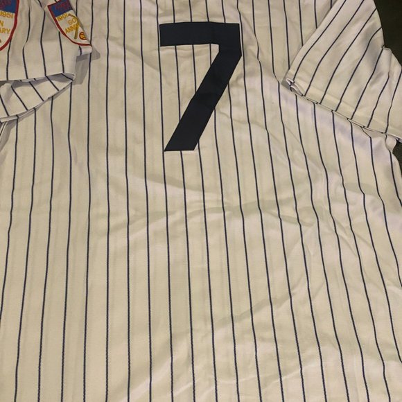 MITCHELL and NESS 1951 NY YANKEES MICKEY MANTLE Men's JERSEY Sz M,L,XL,2X,3X NWT - Picture 6 of 6